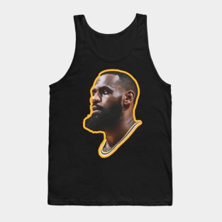 Lebron James Side View Tank Top